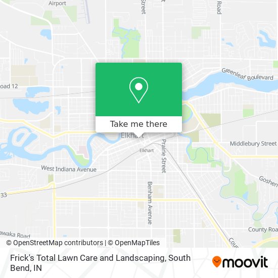 Mapa de Frick's Total Lawn Care and Landscaping