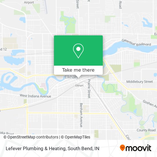 Lefever Plumbing & Heating map