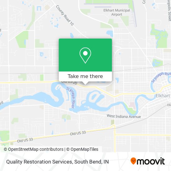 Quality Restoration Services map