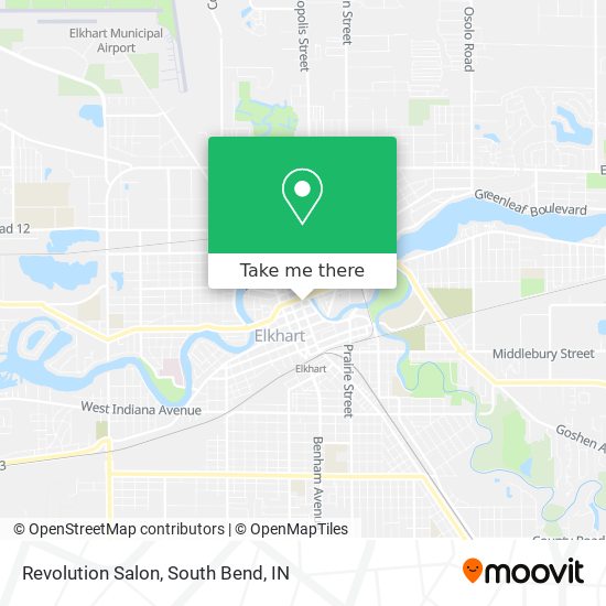 Revolution Salon map