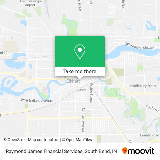 Raymond James Financial Services map