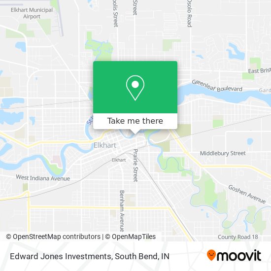 Edward Jones Investments map