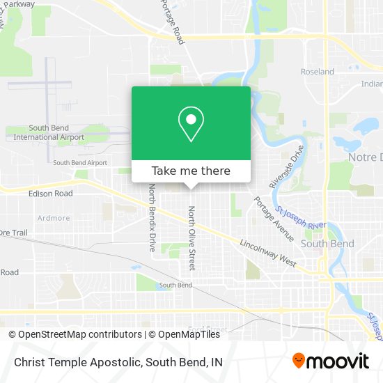Christ Temple Apostolic map
