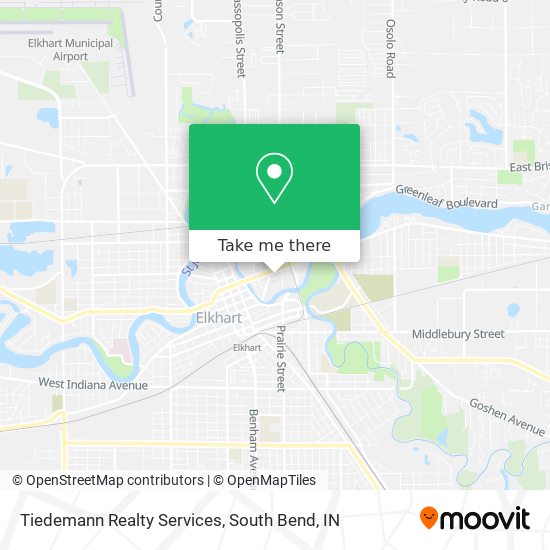 Tiedemann Realty Services map