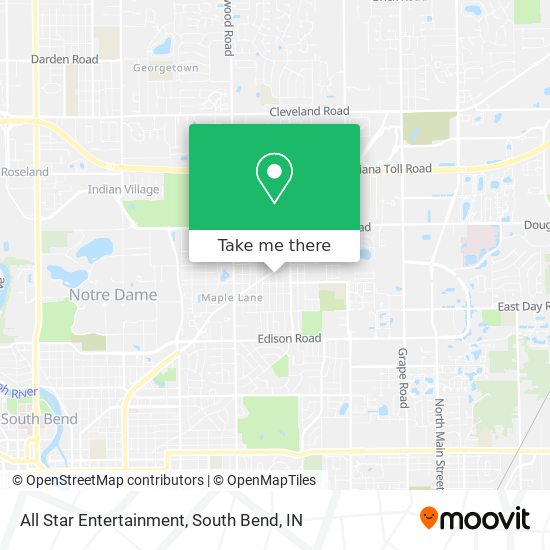 All Star Entertainment map