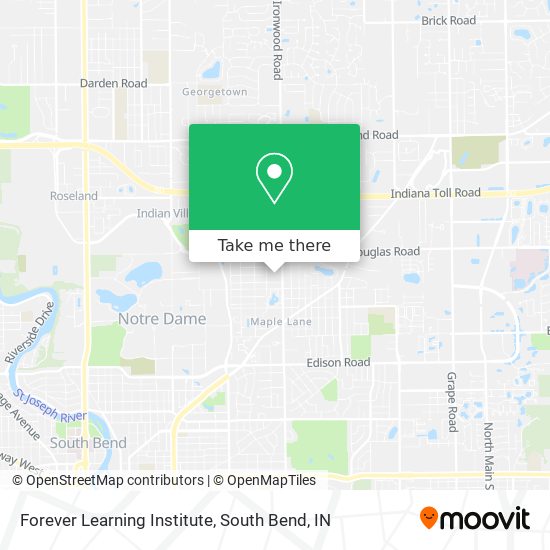 Forever Learning Institute map