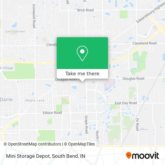 Mini Storage Depot map