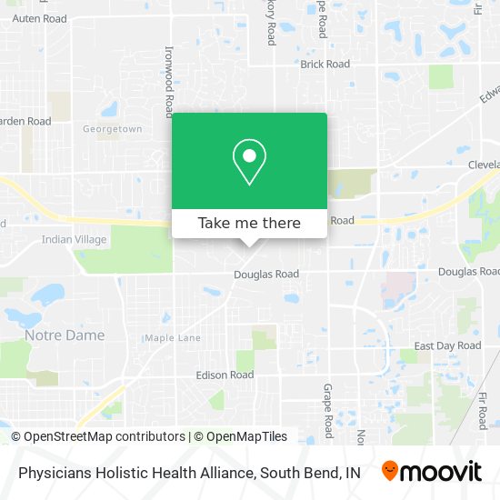 Physicians Holistic Health Alliance map