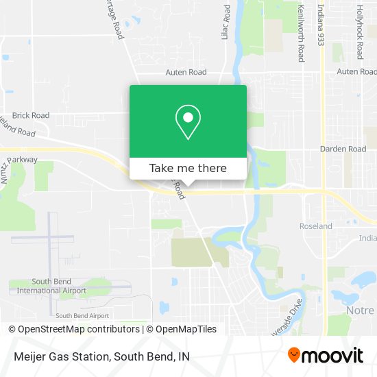Mapa de Meijer Gas Station