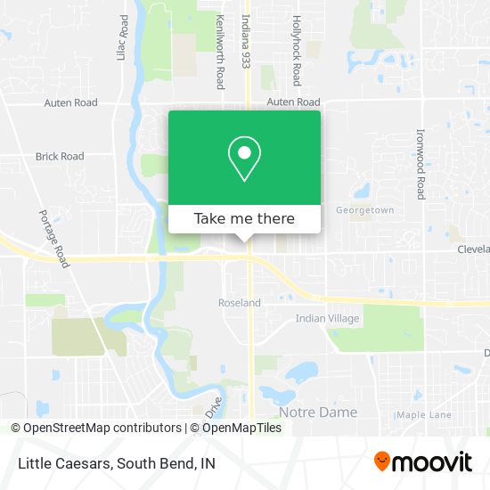 Mapa de Little Caesars