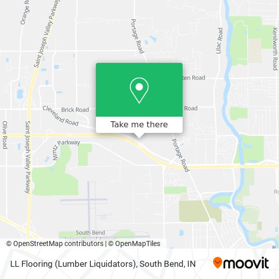 LL Flooring (Lumber Liquidators) map