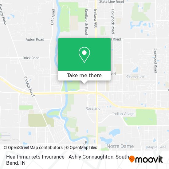 Healthmarkets Insurance - Ashly Connaughton map