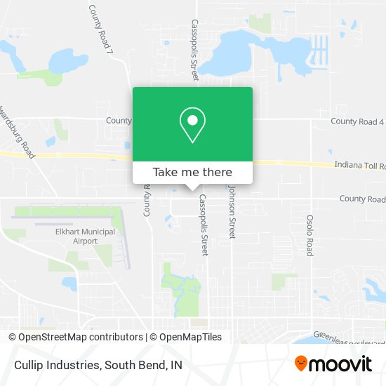 Mapa de Cullip Industries