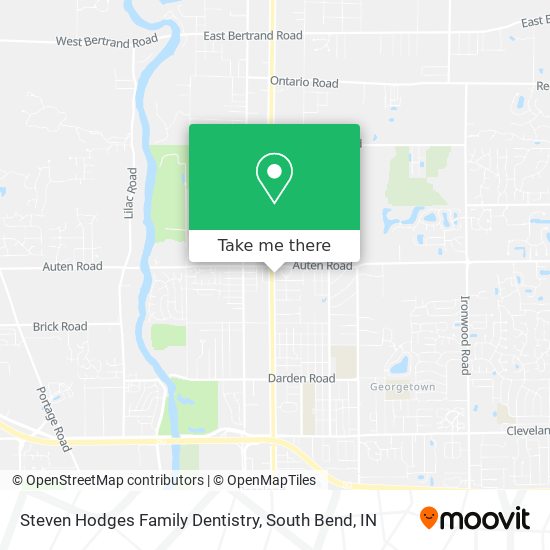 Steven Hodges Family Dentistry map