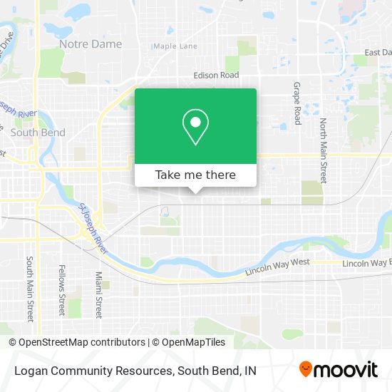 Logan Community Resources map
