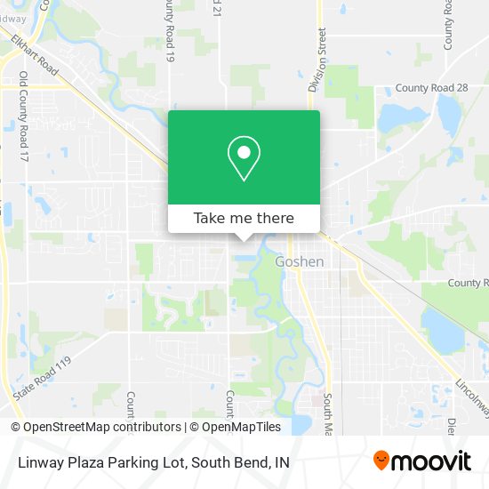Mapa de Linway Plaza Parking Lot