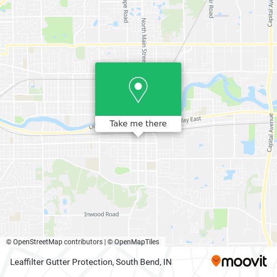 Leaffilter Gutter Protection map