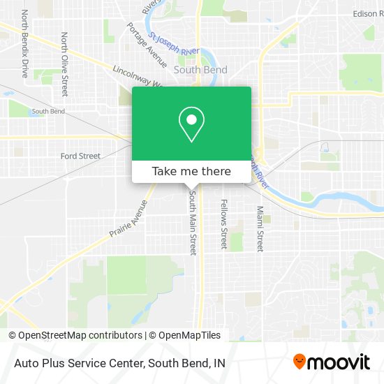 Auto Plus Service Center map