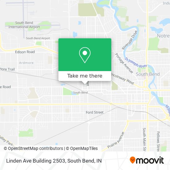 Mapa de Linden Ave Building 2503