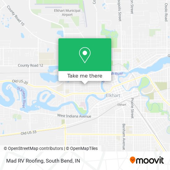 Mad RV Roofing map