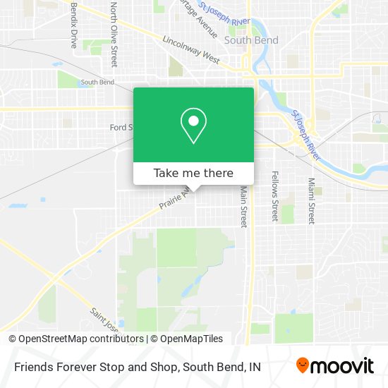 Friends Forever Stop and Shop map