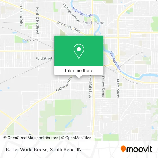 Better World Books map