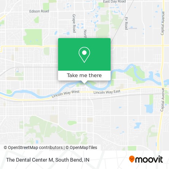 The Dental Center M map