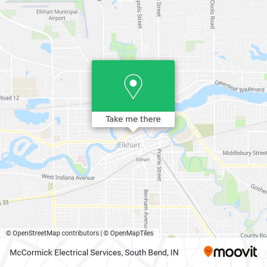 Mapa de McCormick Electrical Services