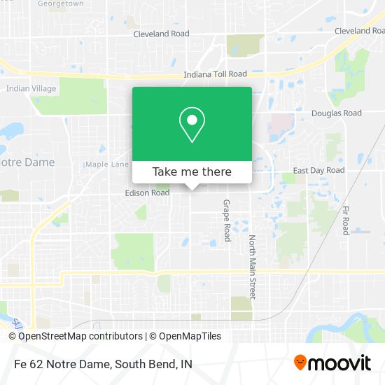 Fe 62 Notre Dame map
