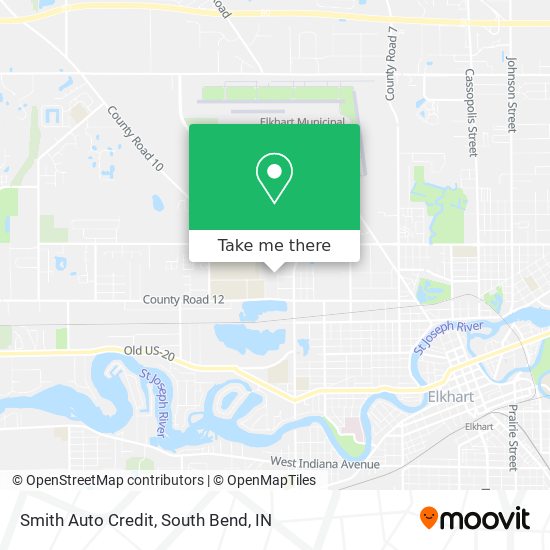 Smith Auto Credit map