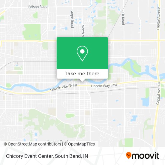 Chicory Event Center map