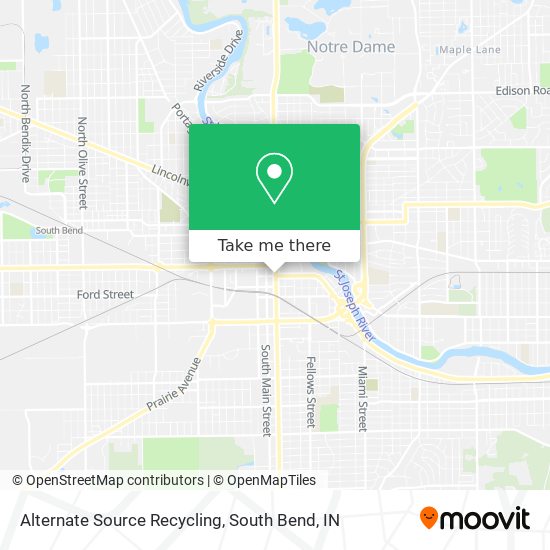 Alternate Source Recycling map