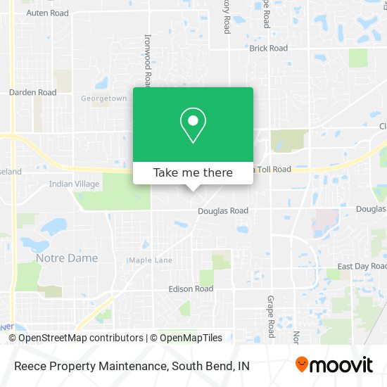 Reece Property Maintenance map