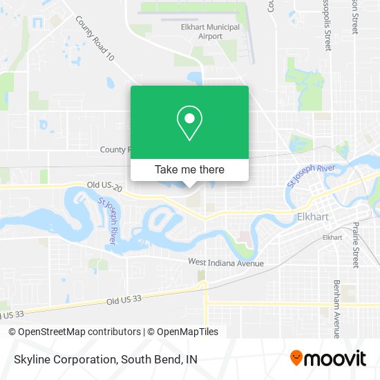 Skyline Corporation map