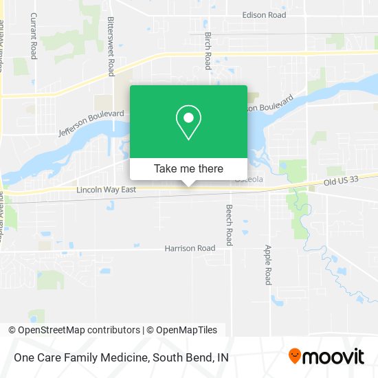 One Care Family Medicine map