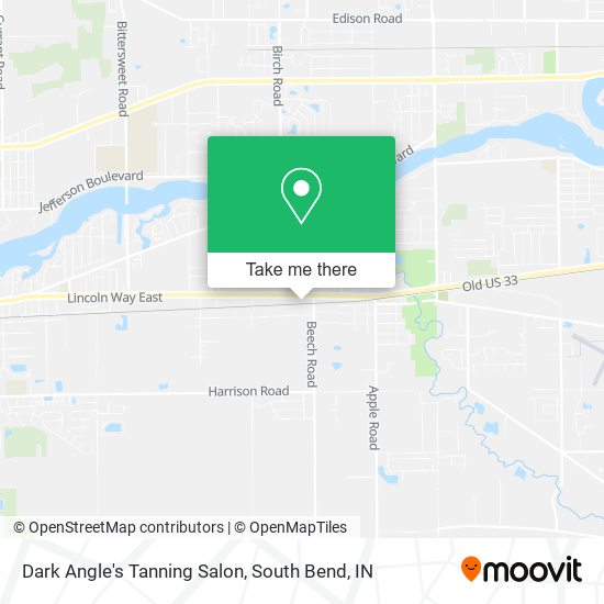 Mapa de Dark Angle's Tanning Salon