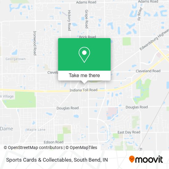 Sports Cards & Collectables map