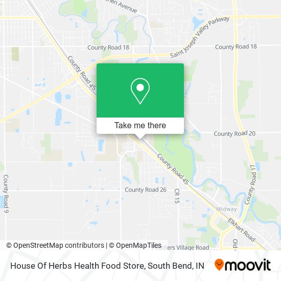 House Of Herbs Health Food Store map