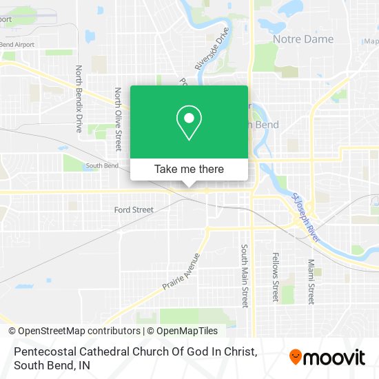 Pentecostal Cathedral Church Of God In Christ map