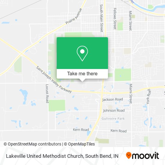 Lakeville United Methodist Church map