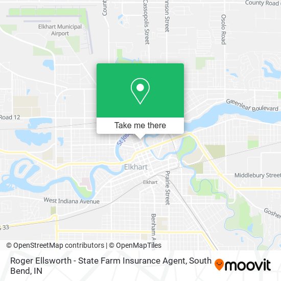 Roger Ellsworth - State Farm Insurance Agent map