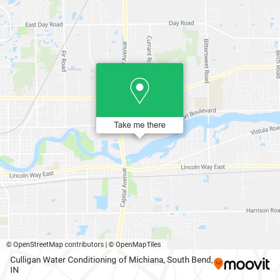 Mapa de Culligan Water Conditioning of Michiana