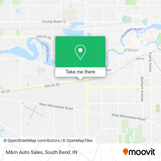 M&m Auto Sales map