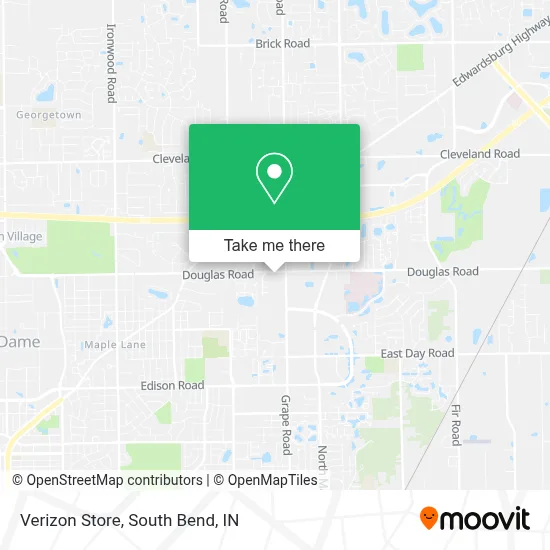 Verizon Store map