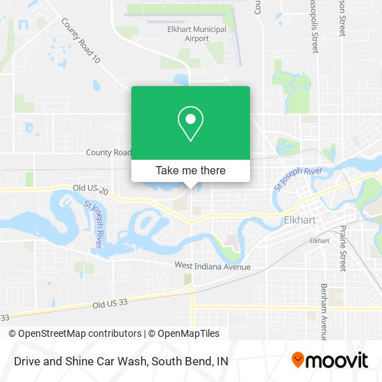 Drive and Shine Car Wash map