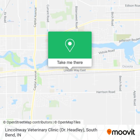 Lincolnway Veterinary Clinic (Dr. Headley) map