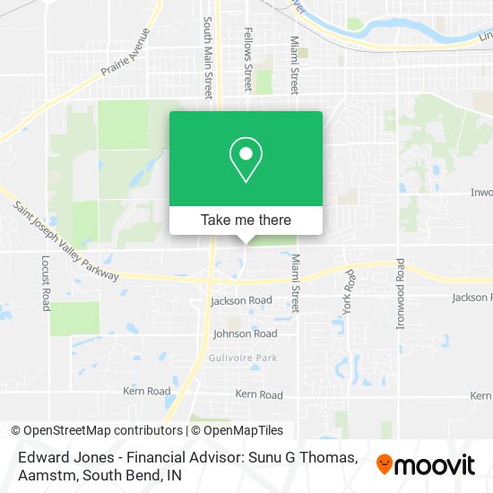 Edward Jones - Financial Advisor: Sunu G Thomas, Aamstm map