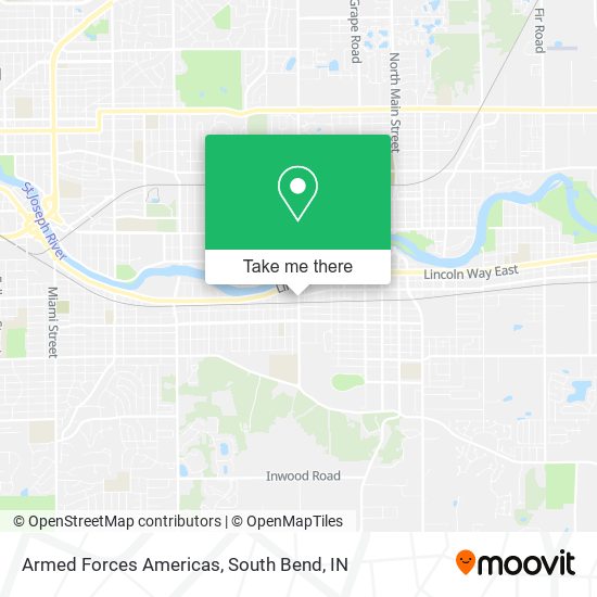 Armed Forces Americas map