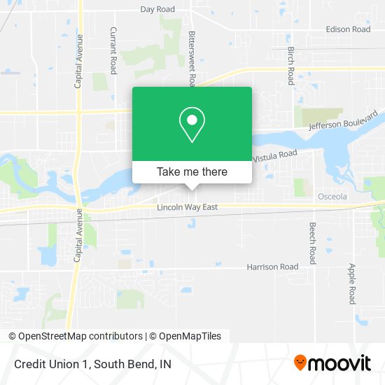 Credit Union 1 map