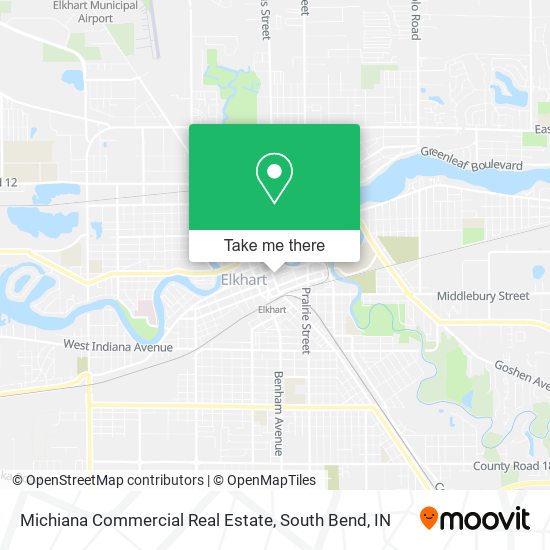 Michiana Commercial Real Estate map